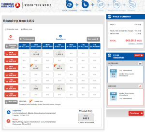 2015-01-23 00_02_37-Turkish Airlines - International Flights _ Flight Selection _ turkishairlines.co