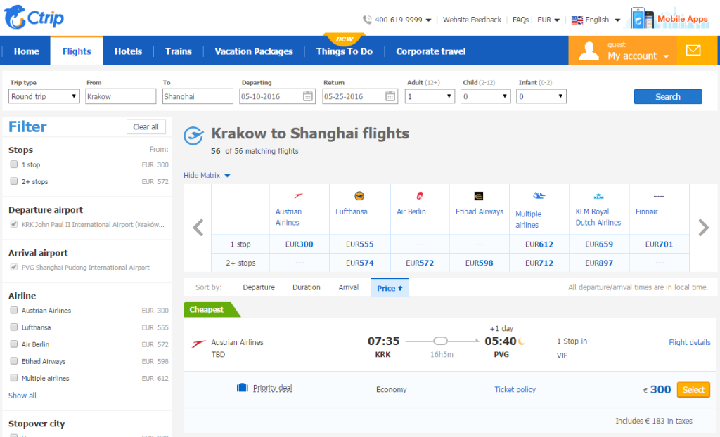 2015-10-11 15_58_19-Book Cheap Krakow to Shanghai Flights from Ctrip