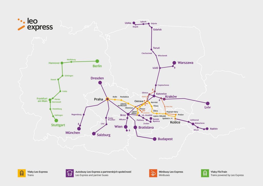 leo express карта